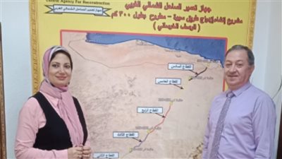 رئيس جهاز تعمير الساحل الشمالي يكشف تفاصيل مشروع ازدواج طريق سيوة مطروح الخرساني