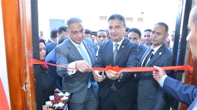 وزي التموين يفتتح مركز الخدمة المطور بمديرية تموين الفيوم 