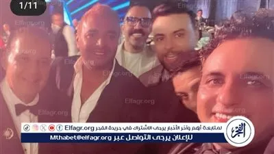 بهذه الطريقة... محمد رحيم يهنئ شريف محسن جابر بحفل زفافه
