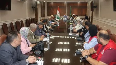 محافظ القليوبية يعقد اجتماعا تنسيقيا لمناقشة آليات تدشين مبادرة بداية جديدة لبناء الإنسان