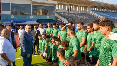 محافظ الإسكندرية يتفقد الاستاد ويطمئن على استعداده لاستضافة الموسم الكروي الجديد