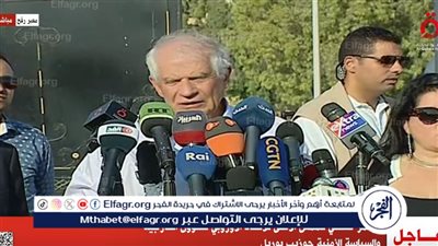 ممثل المفوضية الأوروبية من أمام معبر رفح: آلاف الشاحنات تنتظر الدخول منذ أشهر 