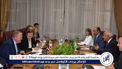 أبو الغيط يستقبل وزير خارجية الدنمارك ويدعو بلاده للاعتراف بالدولة الفلسطينية