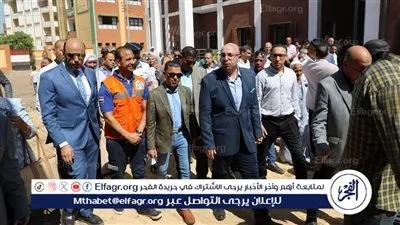 عقب دخولها الخدمة.. محافظ بنى سويف يتفقد مشروعات حياة كريمة مركز ببا