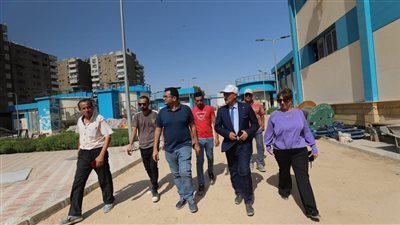 رئيس مياه أسيوط يتفقد سير العمل بمحطة الهلالي بحي شرق   