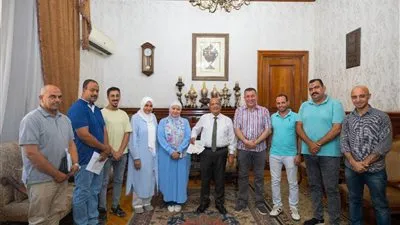 مد خط مياه لقرية أبو بكر الصديق بالإسكندرية