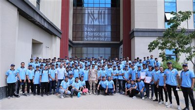 ختام فعاليات دورة التربية العسكرية بجامعة المنصورة الجديدة
