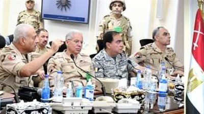 وزير الدفاع يشهد تنفيذ مشروع مراكز القيادة الإستراتيجى التعبوى التخصصى للهيئة الهندسية للقوات المسلحة