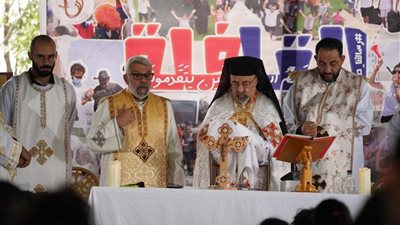 بطريرك الأقباط الكاثوليك يلتقي شبيبة المرحلتين الإعدادية والثانوية بقافلة 