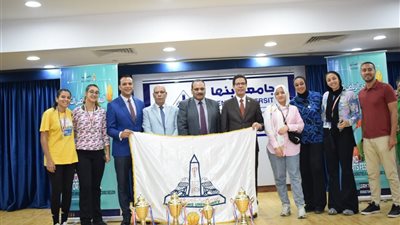 رئيس جامعة بنها يشهد ختام فعاليات المهرجان الرياضي الثاني لجامعات الدلتا 