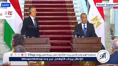 وزير خارجية المجر: مصر تلعب دورا حيويا في ضمان أمن أوروبا (فيديو)