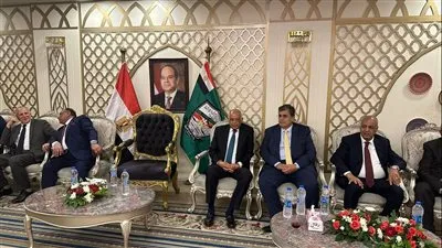 علي عبد العال ومصطفى بكري يصلان حفل المولد النبوي الشريف بنادي قضايا الدولة