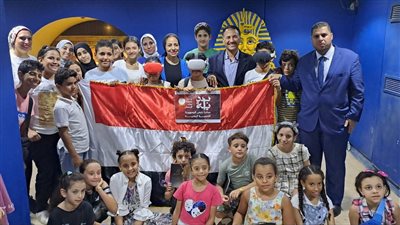 المتحف المصري يستقبل الأطفال المشاركين في المبادرة الرئاسية 
