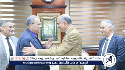 محافظ المنيا يستقبل الدكتور القس أندريه زكي رئيس الطائفة الإنجيلية بمصر 