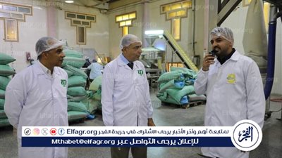 جولة تفقدية داخل مصنع المتحدة لتجفيف البصل بالمنطقة الصناعية 