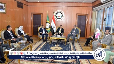 محافظ الدقهلية يستقبل محافظي الشرقيه ودمياط استعدادًا للمشاركة في مؤتمر المبادرة الوطنية للمشروعات الخضراء الذكية