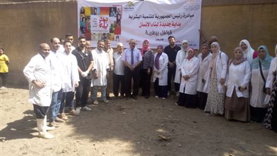 جامعة بنها تنظم قوافل طبية وبيطرية بقريتي الرملة والحصة