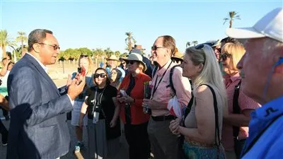 محافظ قنا: واجهة معبد دندرة من أروع واجهات المعابد المصرية القديمة