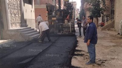 محافظ المنيا: متابعة أعمال رصف ورفع كفاءة عدد من الشوارع والطرق بمركز بنى مزار