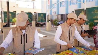 بيت الزكاة والصدقات ينتهي من توزيع المستلزمات الدراسية على الطلاب الأيتام بمحافظة مطروح