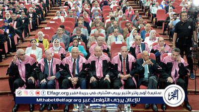 جامعة المنصورة تحتفل بعيد العلم الخامس عشر وتكرم الفائزين بجوائز الدولة