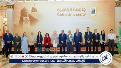 رئيس جامعة القاهرة يبحث مع وفد مجلس الشيوخ الفرنسى تعزيز علاقات التعاون
