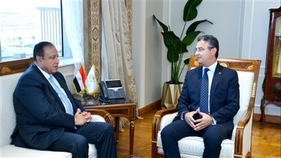 وزير التموين يجتمع برئيس الجهاز المصري للملكية الفكرية لبحث أوجه التعاون المشترك