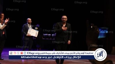 تكريم النجم أحمد السقا في ختام مهرجان الإسكندرية المسرحى بدورته الـ 14