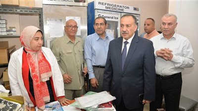 محافظ أسيوط يتفقد مستشفى المبرة للتأمين الصحي 