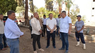 محافظ أسيوط يتفقد مزرعة الثروة الحيوانية بقرية الحمام بمركز أبنوب   