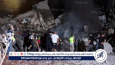 استشهاد لبنانيين اثنين بغارة إسرائيلية على مبنى شركة المياه في صور جنوب لبنان