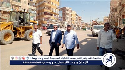 إزالة 425 حالة إشغال وغلق 4 محال مخالفة في إهناسيا ببني سويف (صور)