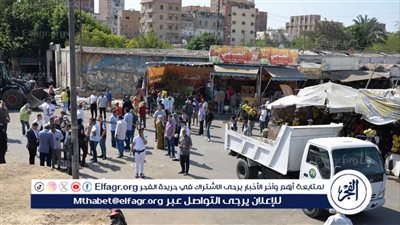 محافظ الإسماعيلية يتابع رفع الإشغالات والتعديات أعلى نفق الثلاثيني 