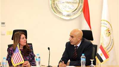 وزير التعليم يستقبل السفيرة الأمريكية بالقاهرة لبحث تعزيز أطر التعاون