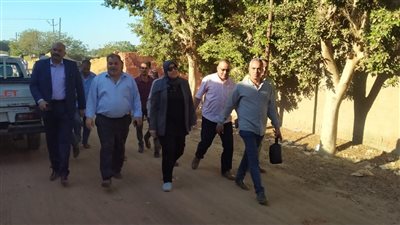 قيادات وزارة البيئة تتفقد سير عمل منظومة قش الأرز بمحافظة البحيرة