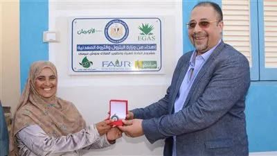 وزارة البترول تفتتح مشروع تطوير وإعادة تأهيل إحدى قرى مركز حوش عيسى بمحافظ البحيرة 