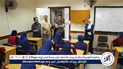 مدير التأمين الصحي ببني سويف يتفقد سير العملية التعليمية بمدرسة ومعهد التمريض