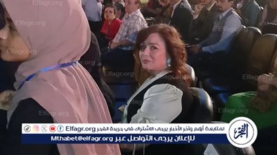 وصول إلهام شاهين افتتاح مهرجان المونودراما 