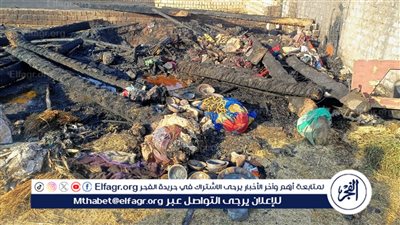 حريق ضخم يلتهم 3 منازل دون إصابات بشرية بمركز العياط في الجيزة