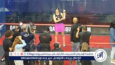 فوز نور الشربيني ببطولة قطر كلاسيك للاسكواش