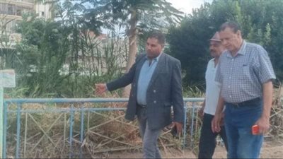 رئيس دكرنس في جولة بالشوارع والحملة الميكانيكية بأول يوم عمل