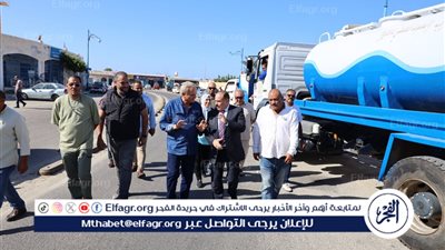 رئيس شركة مياه مطروح يشهد اصطفاف معدات الأزمات والطوارئ استعدادا لموسم الشتاء القادم