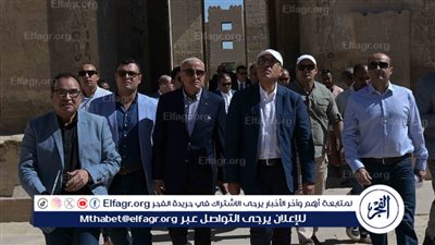 عاجل| مدبولي يتفقد معبد 