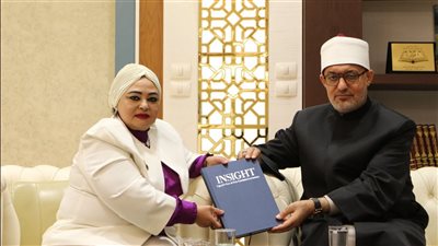 مفتي الجمهورية يستقبل وفدًا رفيع المستوى من مجلس الشباب العربي للتنمية المتكاملة لبحث تعزيز التعاون