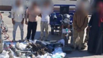 جرائم سرقة مختلفة بالقاهرة.. والأمن يضبط المتهمين (صور)