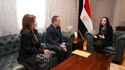 وزيرة التضامن تلتقي الممثل المقيم الجديد لصندوق الأمم المتحدة للسكان