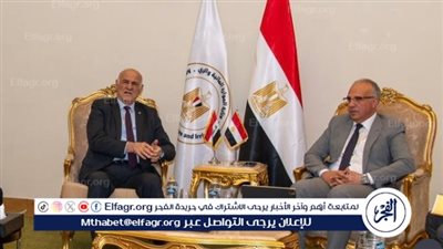 تفاصيل لقاء ﻿وزير الرى بنظيره العراقي 