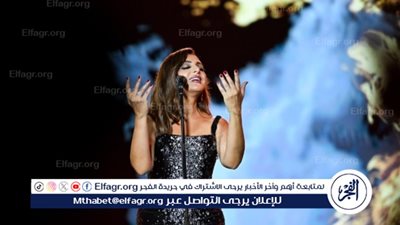 في حفلها بالمتحف المصري.. أنغام تشيد بمطرب الراب ويجز 