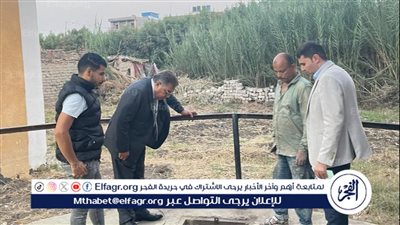 محافظ الدقهلية يتفقد أعمال التطوير الجارية بمحطة الصرف الصحي بالقباب الصغرى ويرصد مخالفة حرق قش 