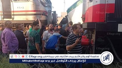 انتشال الجثمان الثالث من حادث قطاري المنيا